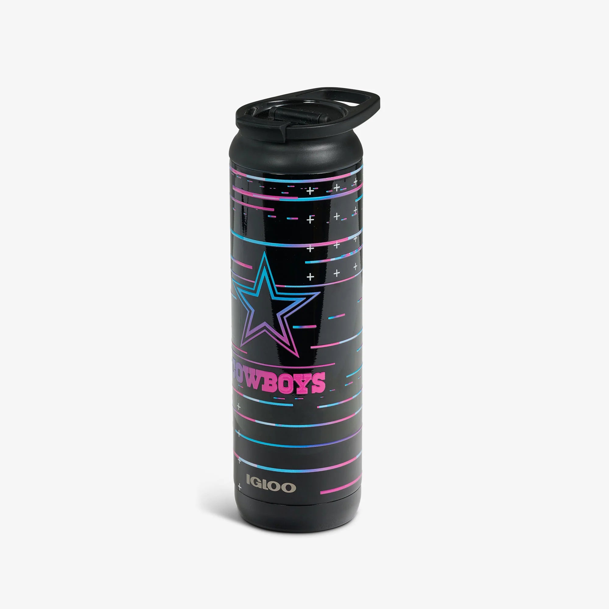 Igloo Outdoor Coolers NFL Neon Dallas Cowboys 20 Oz Flip n Sip Tumbler - Image 6