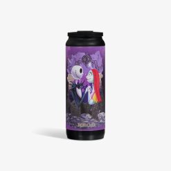 Igloo Outdoor Coolers Disney Tim Burtons The Nightmare Before Christmas Jack Skellington & Sally 16 Oz Flip n Sip Tumbler