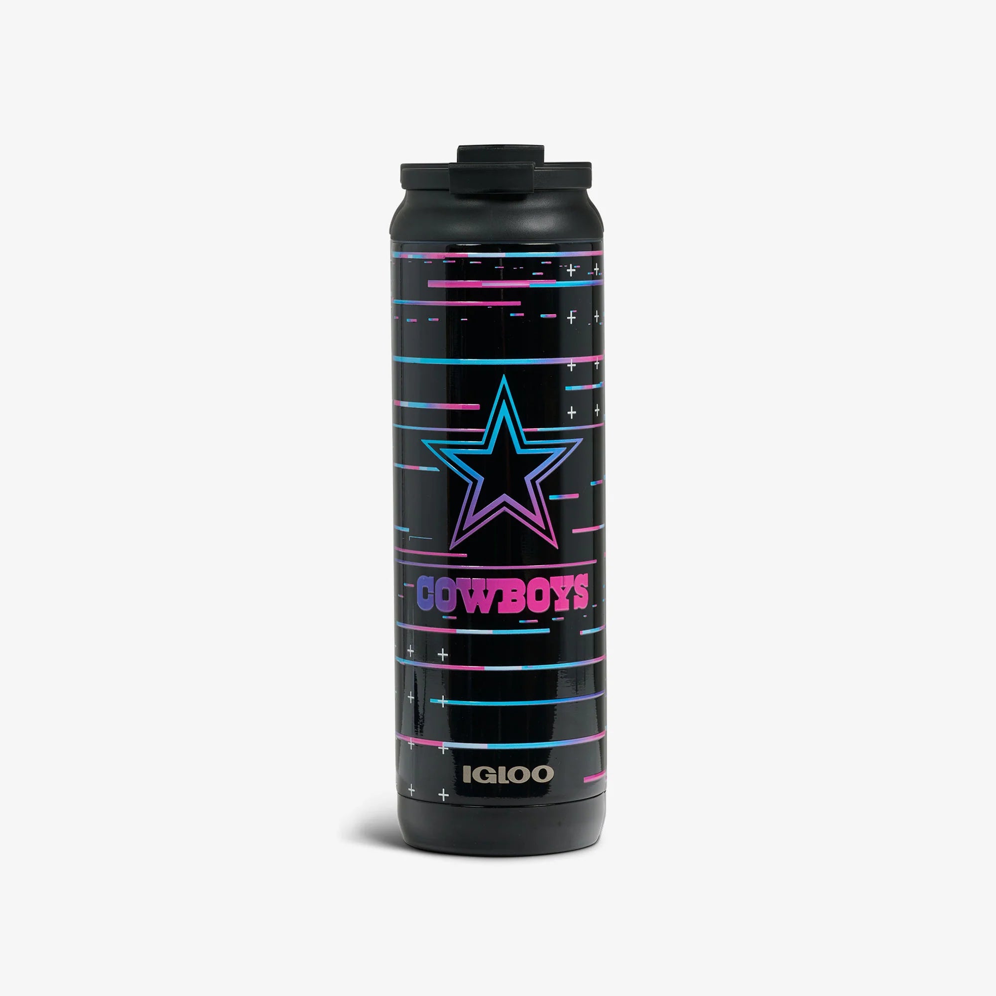 Igloo Outdoor Coolers NFL Neon Dallas Cowboys 20 Oz Flip n Sip Tumbler
