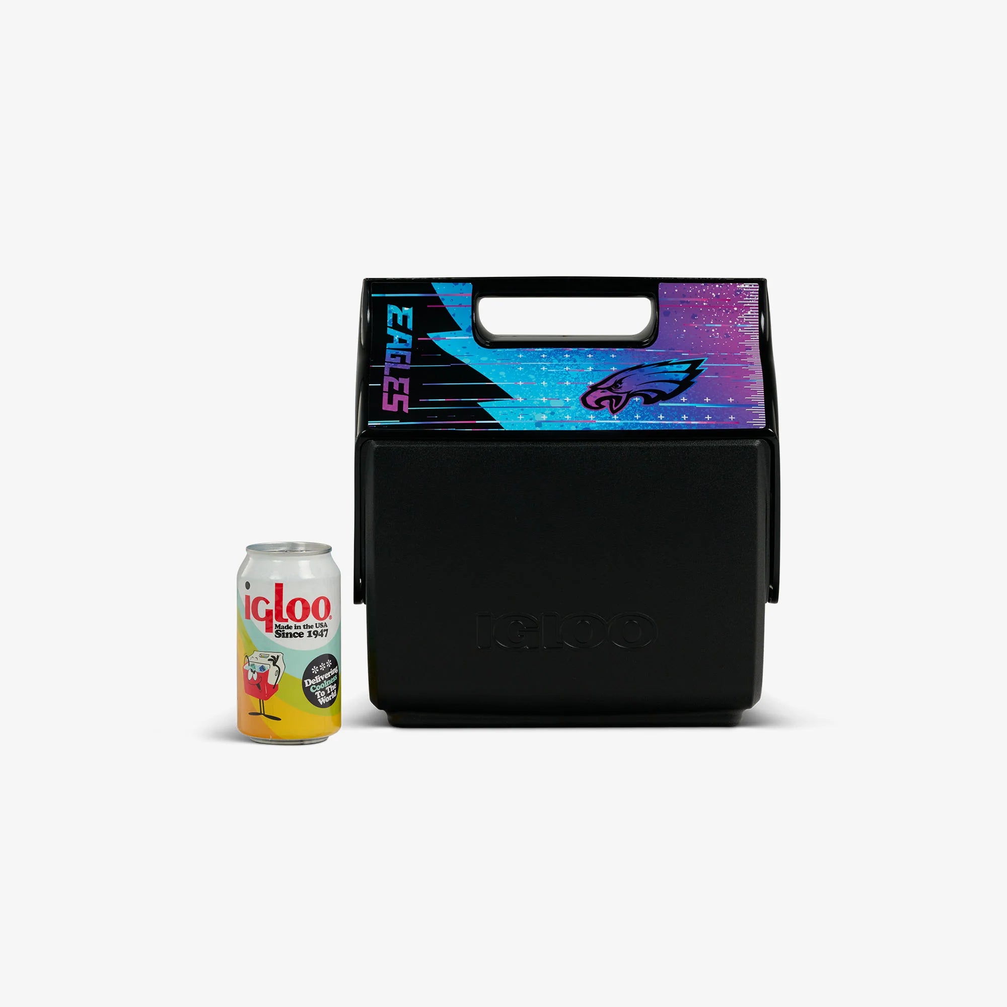 Igloo Outdoor Coolers NFL Neon Philadelphia Eagles Little Playmate 7 Qt Cooler - Image 5