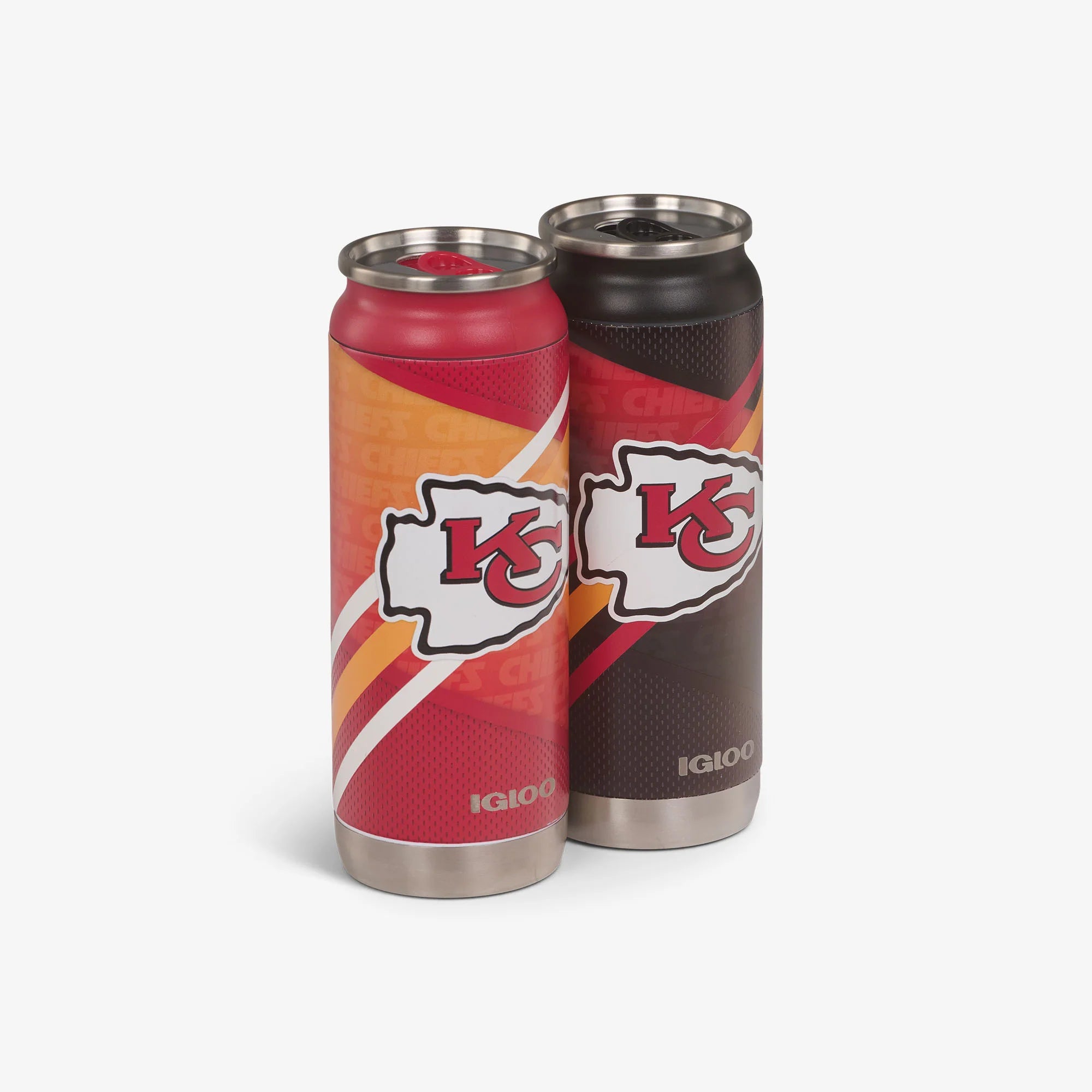Igloo Outdoor Coolers Kansas City Chiefs Home & Away 16 Oz Can 2-Pack - Image 4
