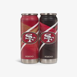 Igloo Outdoor Coolers San Francisco 49ers Home & Away 16 Oz Can 2-Pack