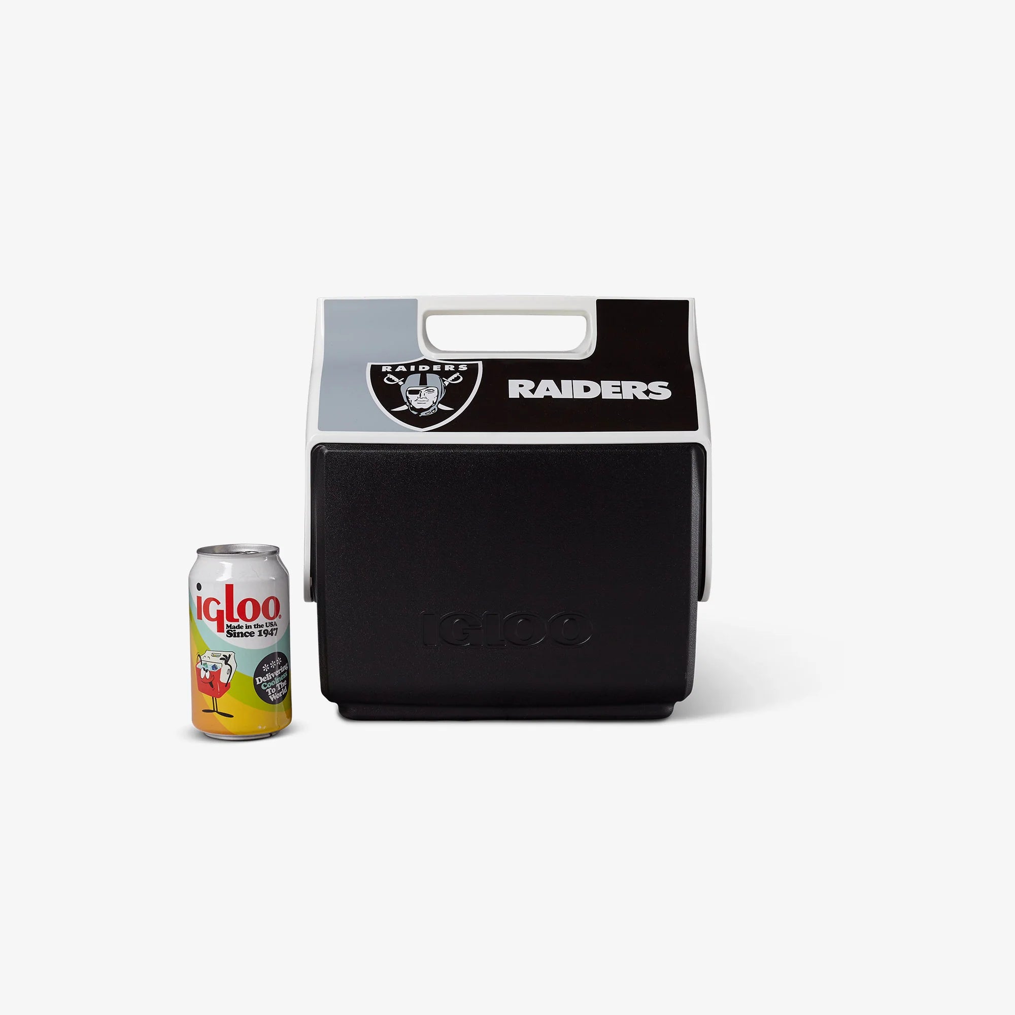 Igloo Outdoor Coolers Las Vegas Raiders Little Playmate 7 Qt Cooler - Image 5