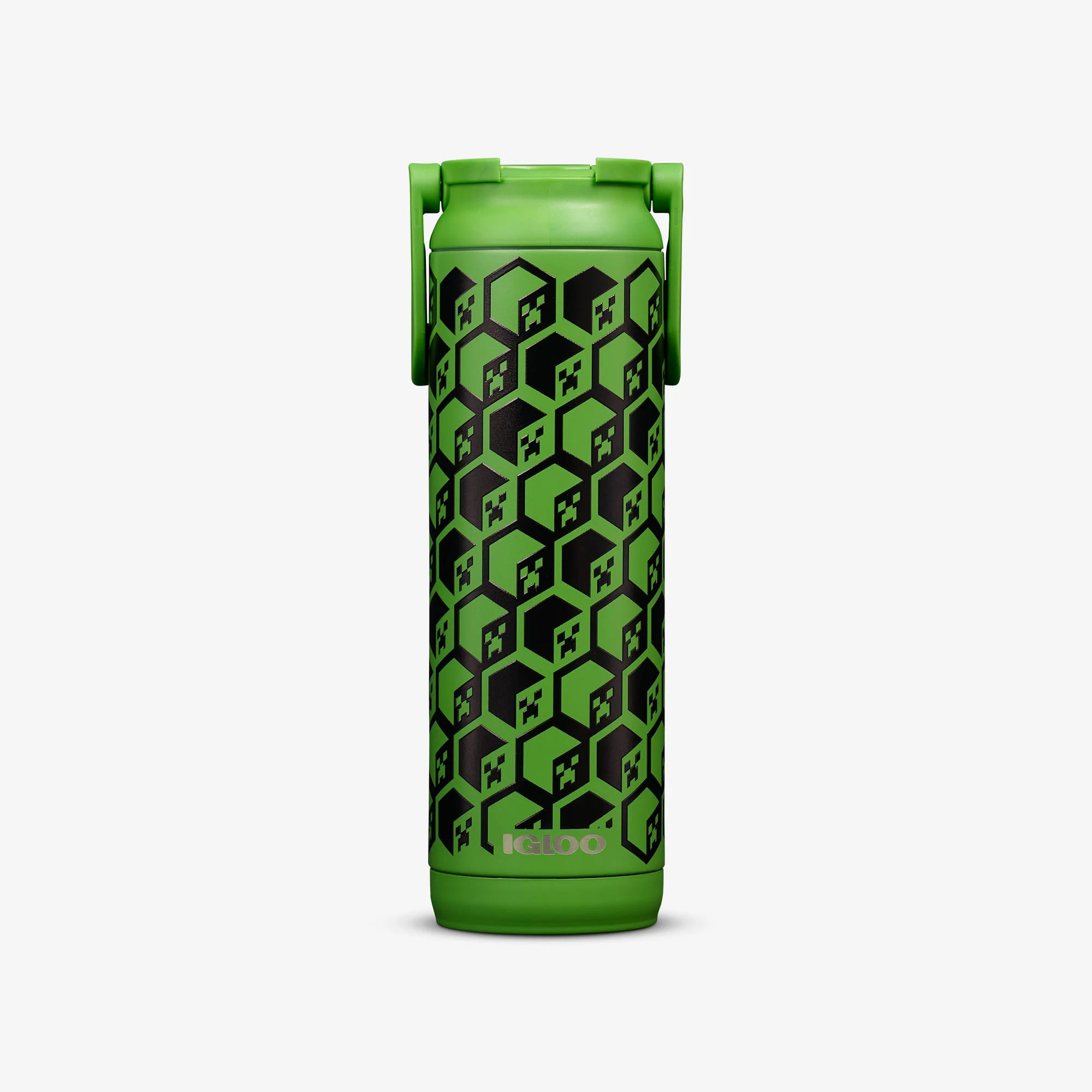 Igloo Outdoor Coolers Minecraft Creeper Glow in the Dark 20 Oz Bottle