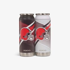 Igloo Outdoor Coolers Cleveland Browns Home & Away 16 Oz Can 2-Pack