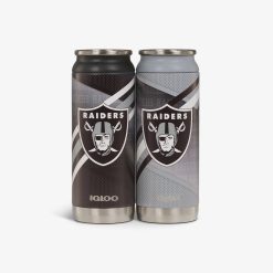 Igloo Outdoor Coolers Las Vegas Raiders Home & Away 16 Oz Can 2-Pack