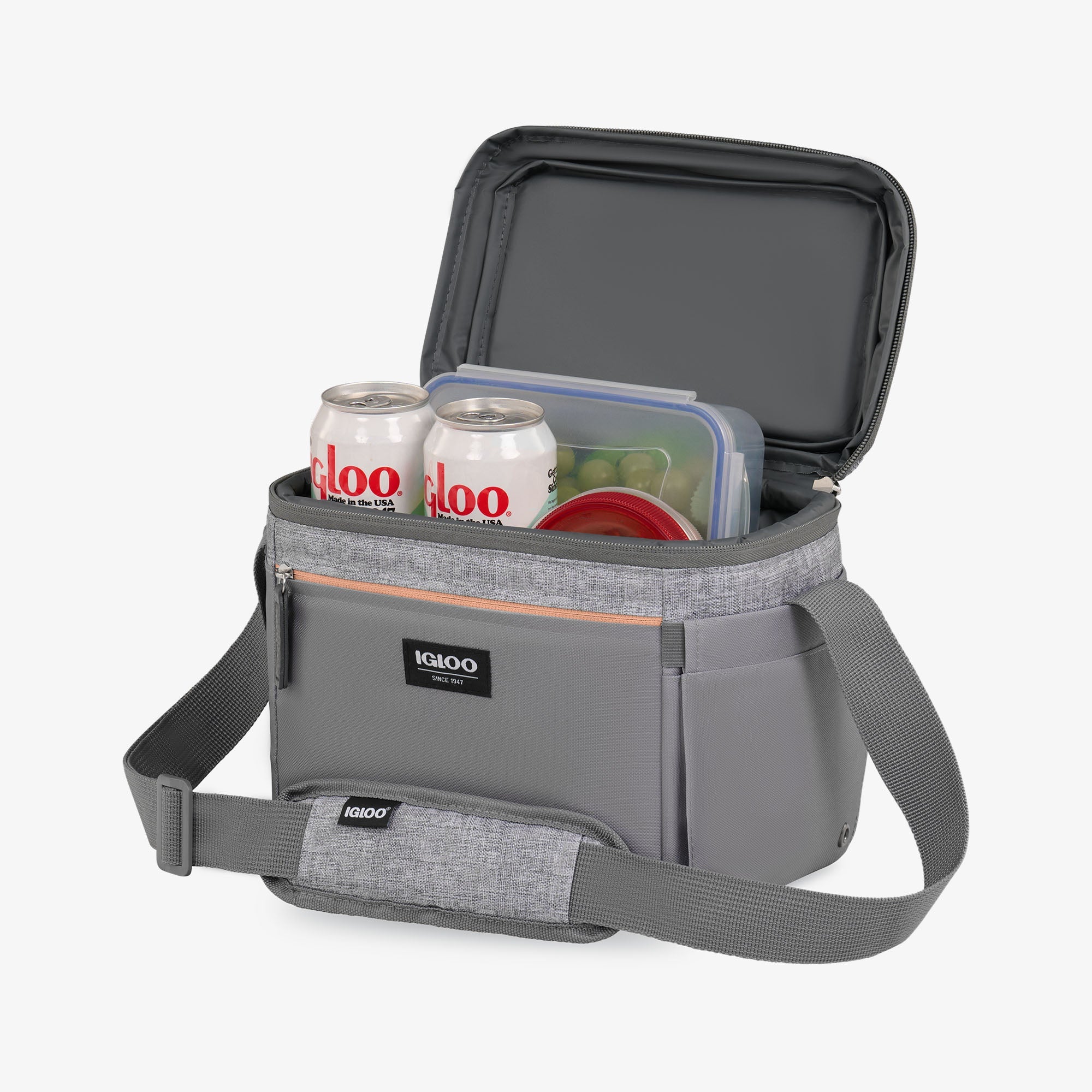 Igloo Outdoor Coolers Everyday Lunch Rounded Cube Cooler Bag - Image 4