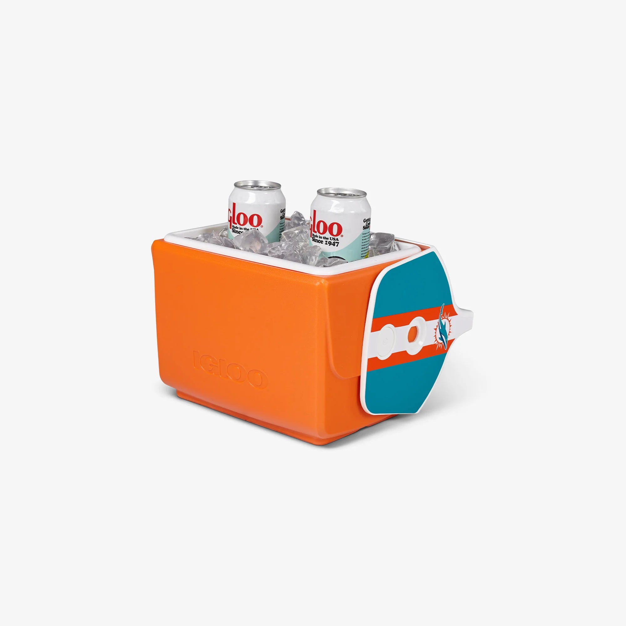 Igloo Outdoor Coolers Miami Dolphins Little Playmate 7 Qt Cooler - Image 3