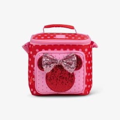Igloo Outdoor Coolers Disney Minnie Mouse Polka Dots Square Lunch Cooler Bag