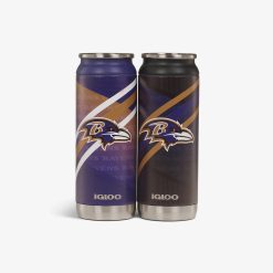 Igloo Outdoor Coolers Baltimore Ravens Home & Away 16 Oz Can 2-Pack