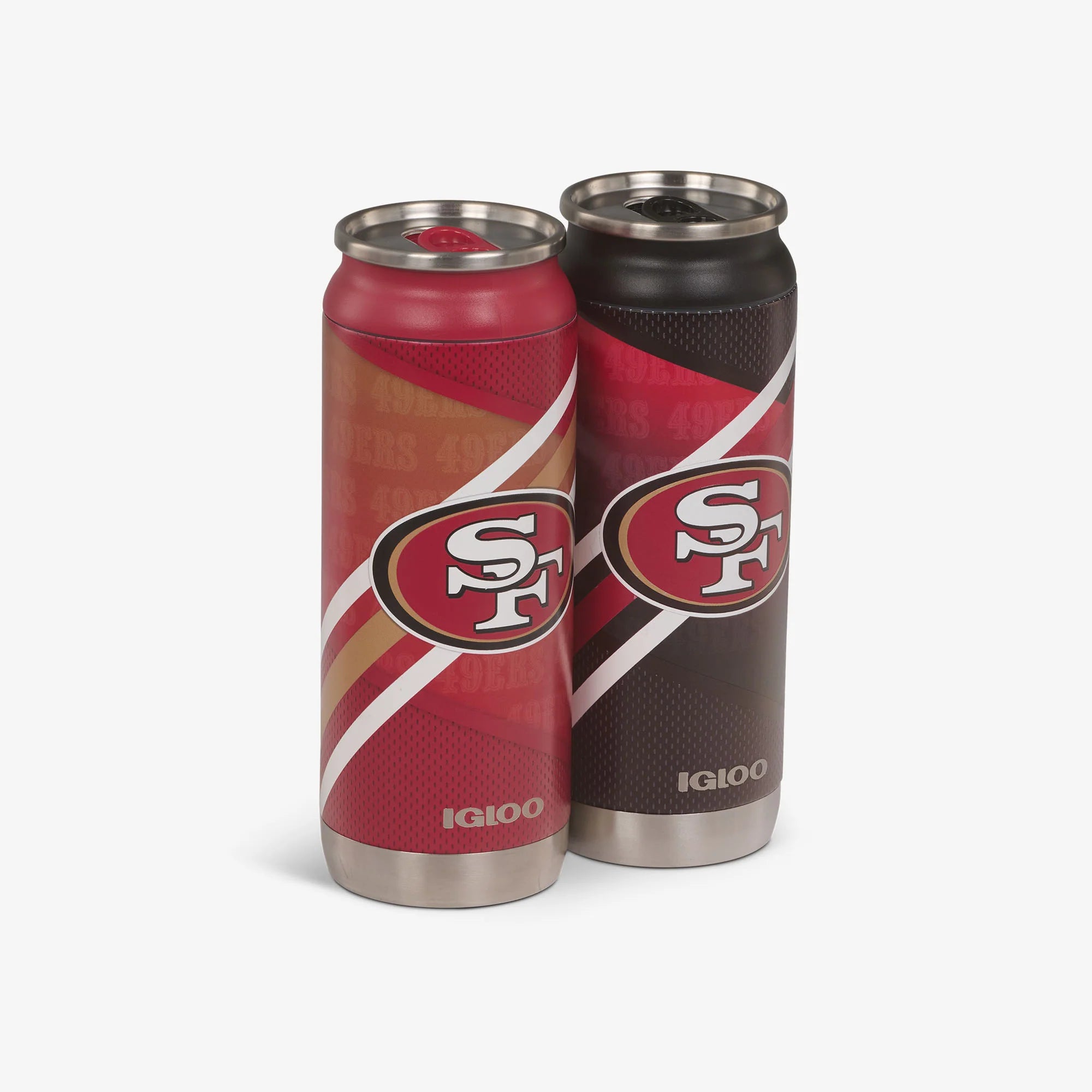 Igloo Outdoor Coolers San Francisco 49ers Home & Away 16 Oz Can 2-Pack - Image 4