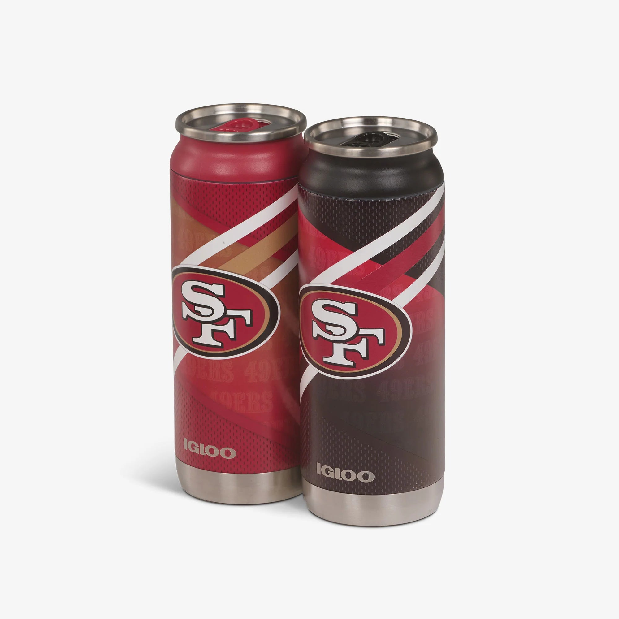 Igloo Outdoor Coolers San Francisco 49ers Home & Away 16 Oz Can 2-Pack - Image 2
