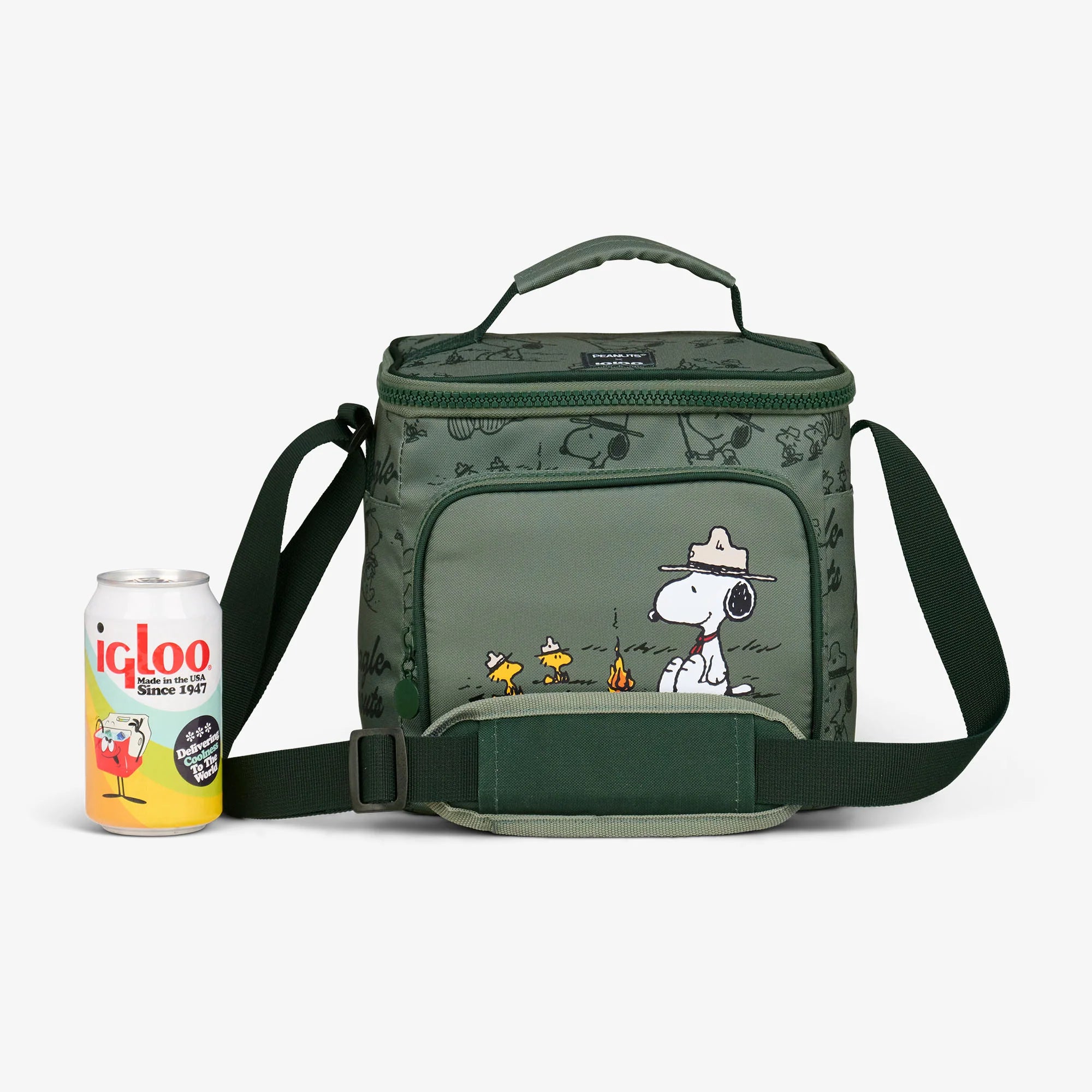 Igloo Outdoor Coolers Peanuts Beagle Scouts Square Lunch Cooler Bag - Image 7