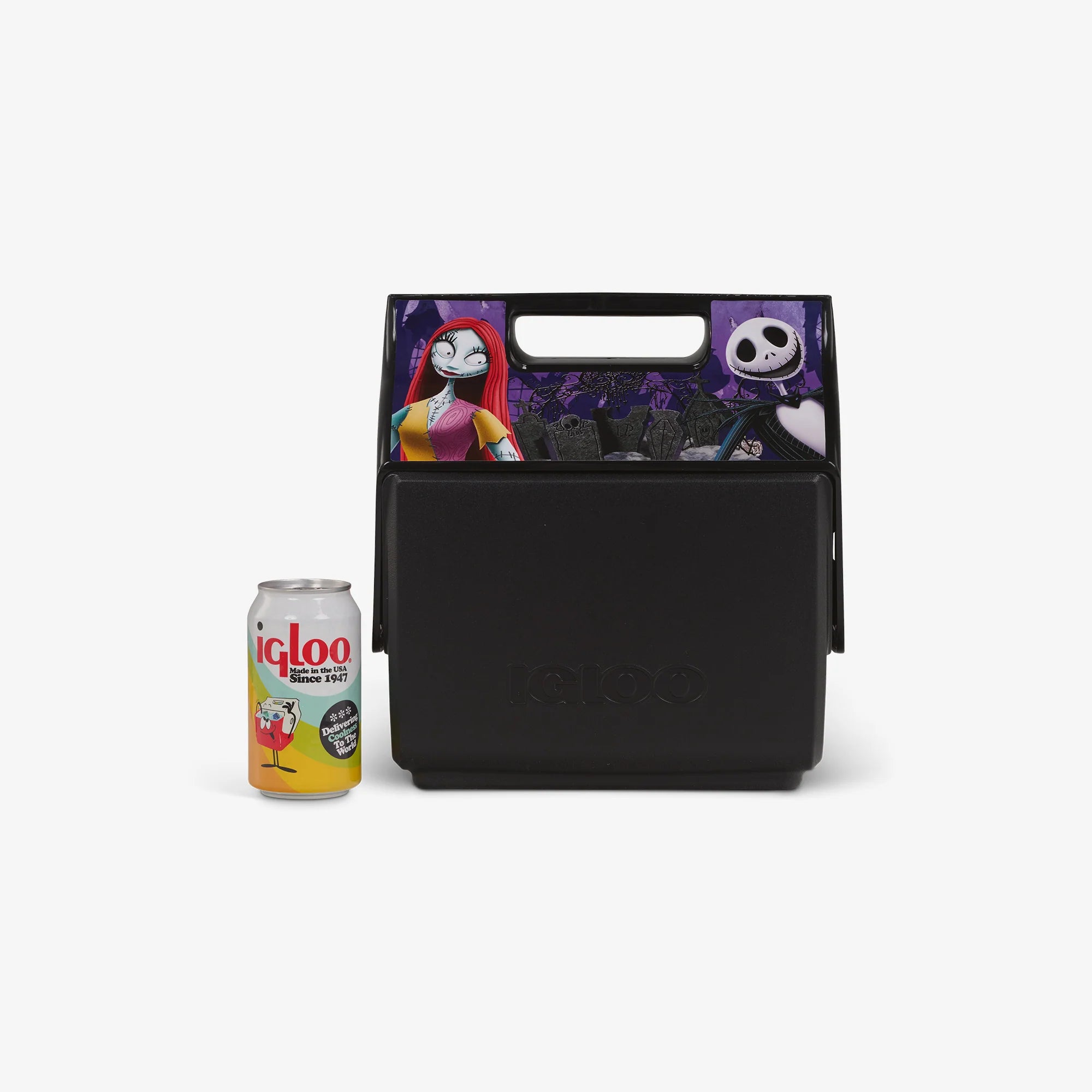 Igloo Outdoor Coolers Disney Tim Burtons The Nightmare Before Christmas Jack Skellington & Sally Little Playmate 7 Qt Cooler - Image 5