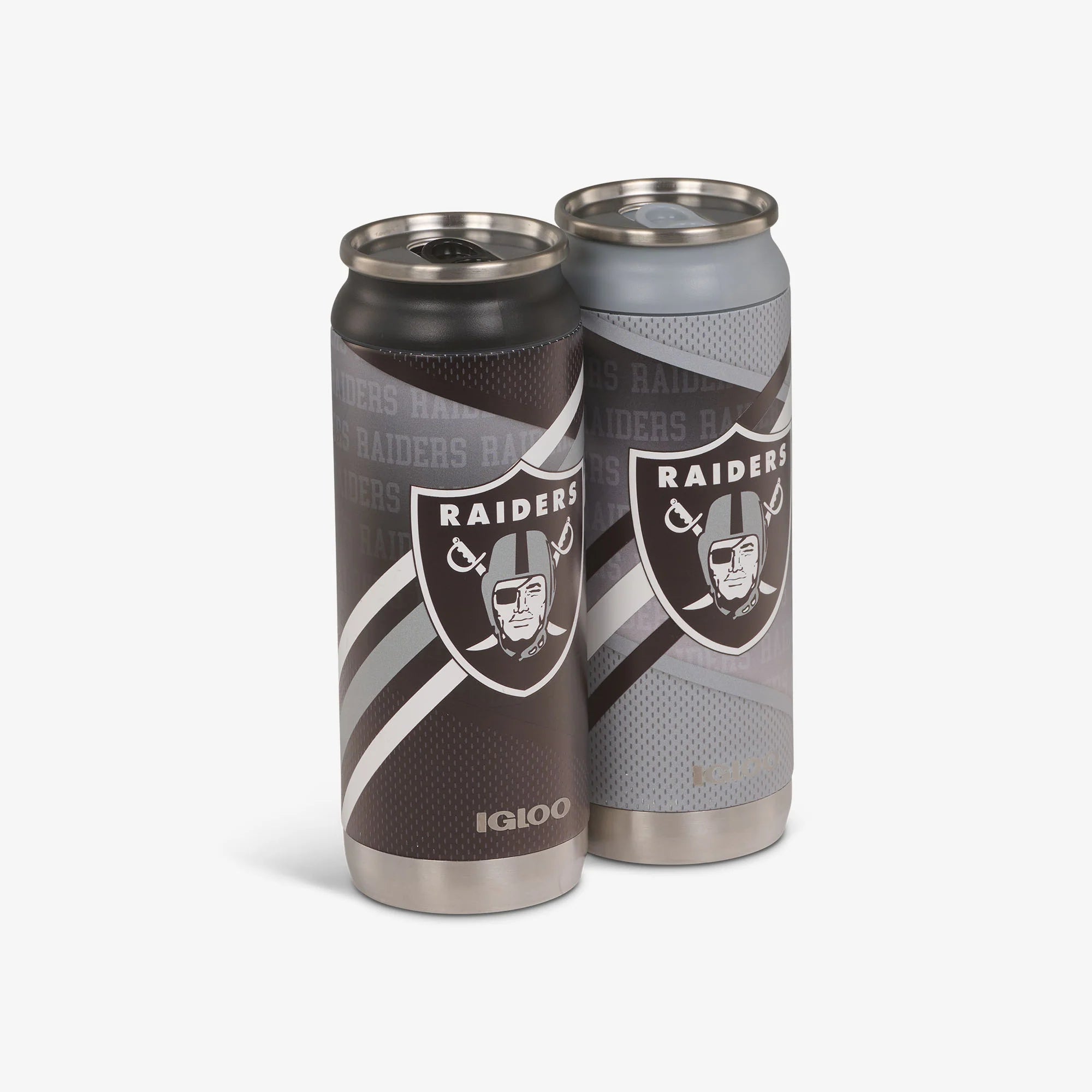 Igloo Outdoor Coolers Las Vegas Raiders Home & Away 16 Oz Can 2-Pack - Image 4