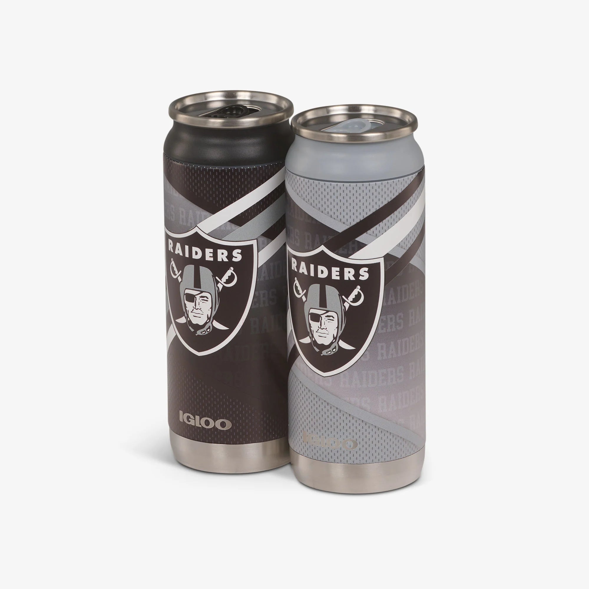 Igloo Outdoor Coolers Las Vegas Raiders Home & Away 16 Oz Can 2-Pack - Image 2