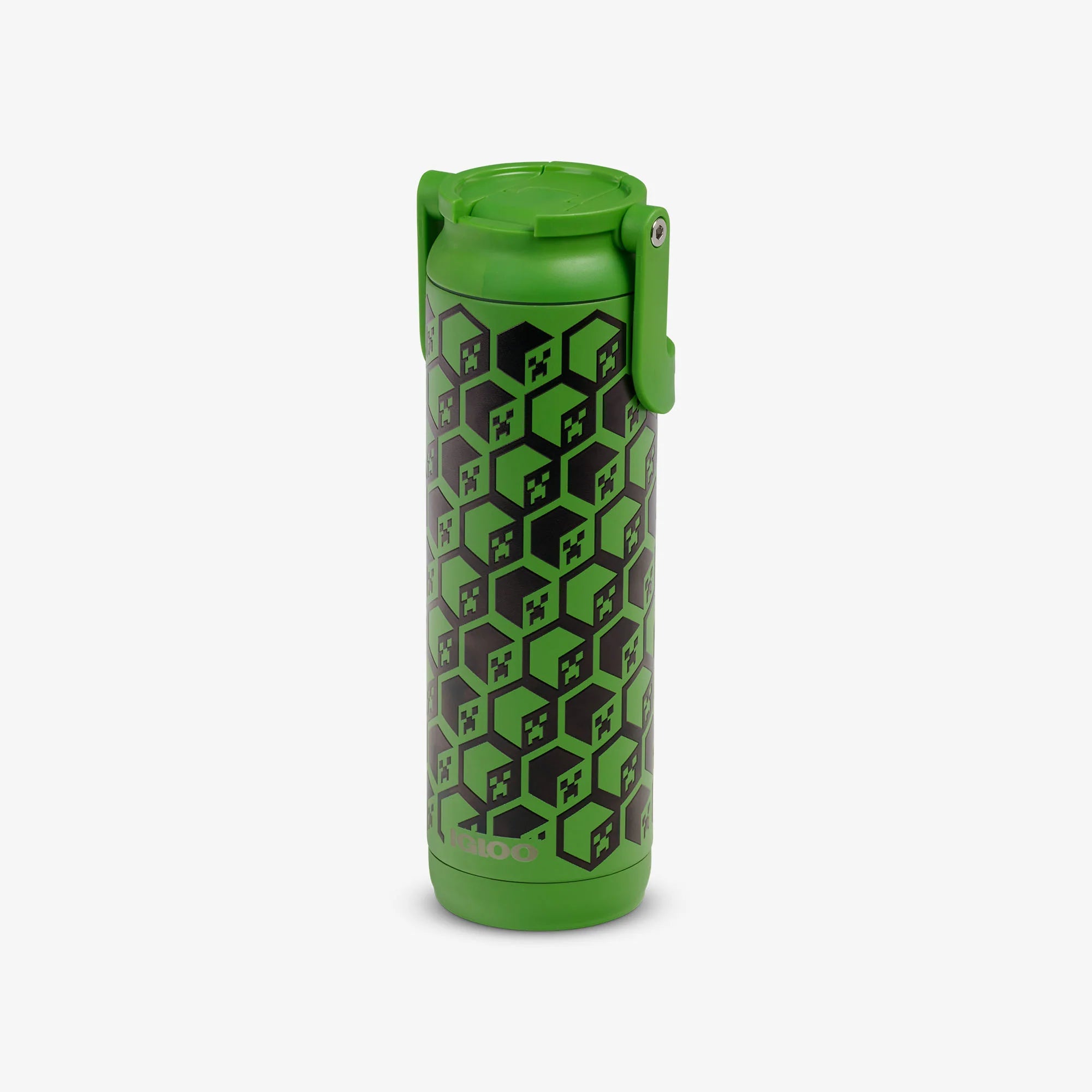 Igloo Outdoor Coolers Minecraft Creeper Glow in the Dark 20 Oz Bottle - Image 2