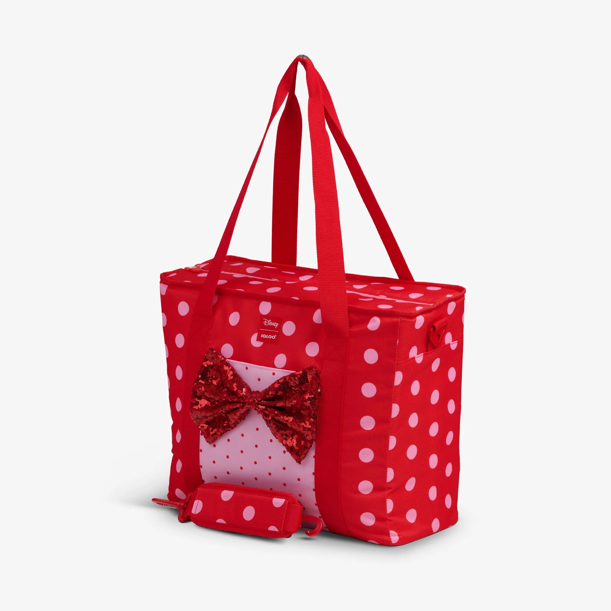 Igloo Outdoor Coolers Disney Minnie Mouse Polka Dots Dual Compartment Tote Cooler Bag - Image 2