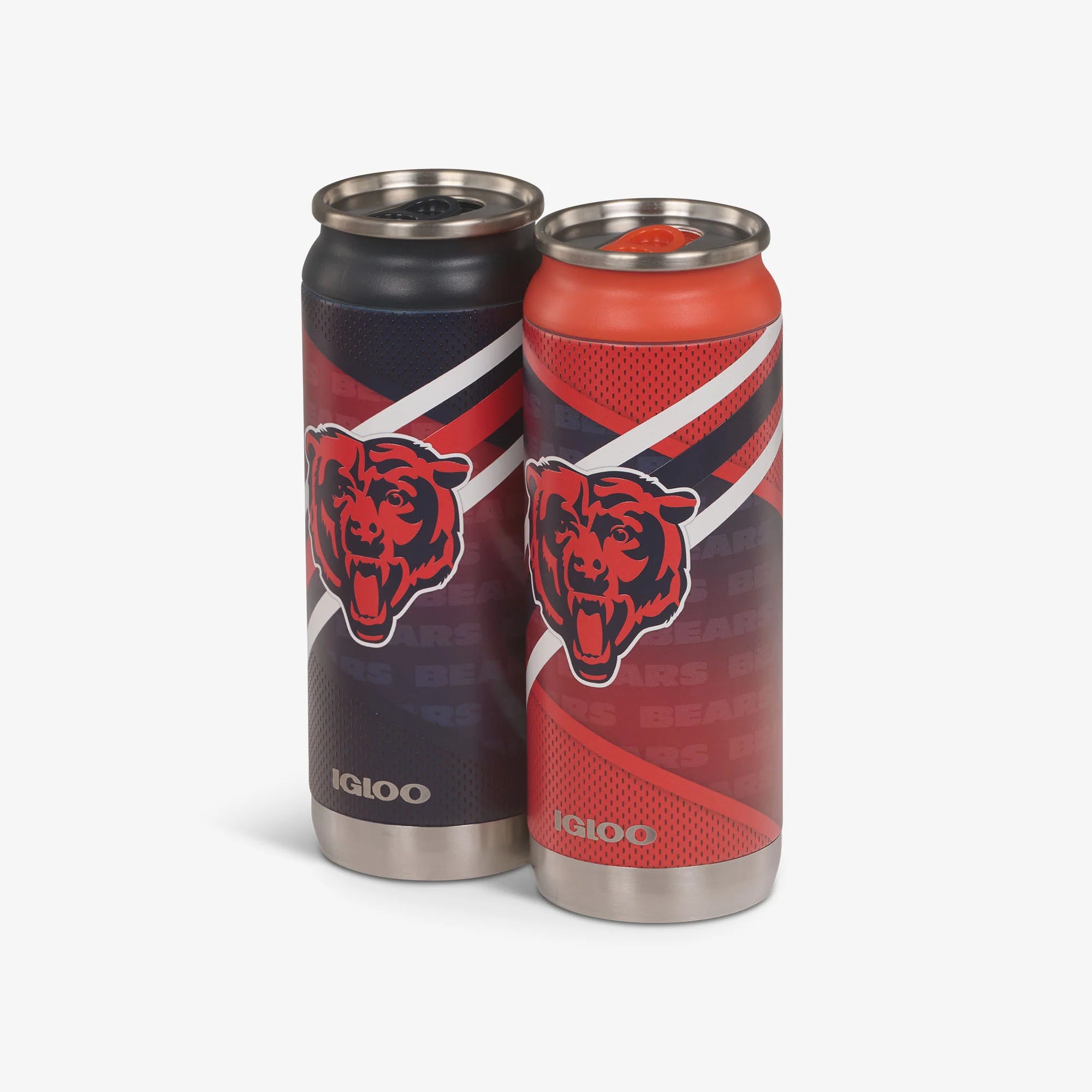 Igloo Outdoor Coolers Chicago Bears Home & Away 16 Oz Can 2-Pack - Image 2