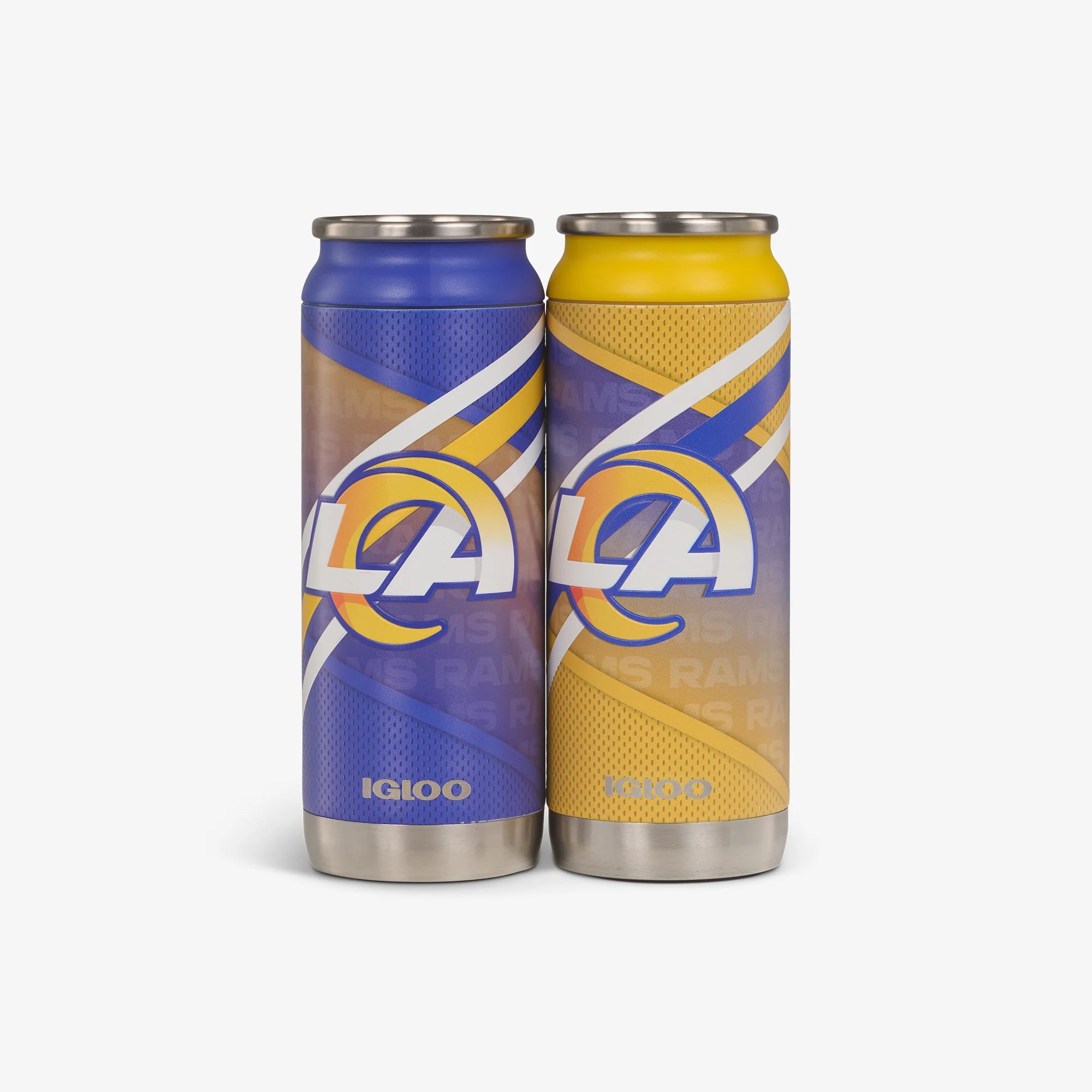 Igloo Outdoor Coolers Los Angeles Rams Home & Away 16 Oz Can 2-Pack