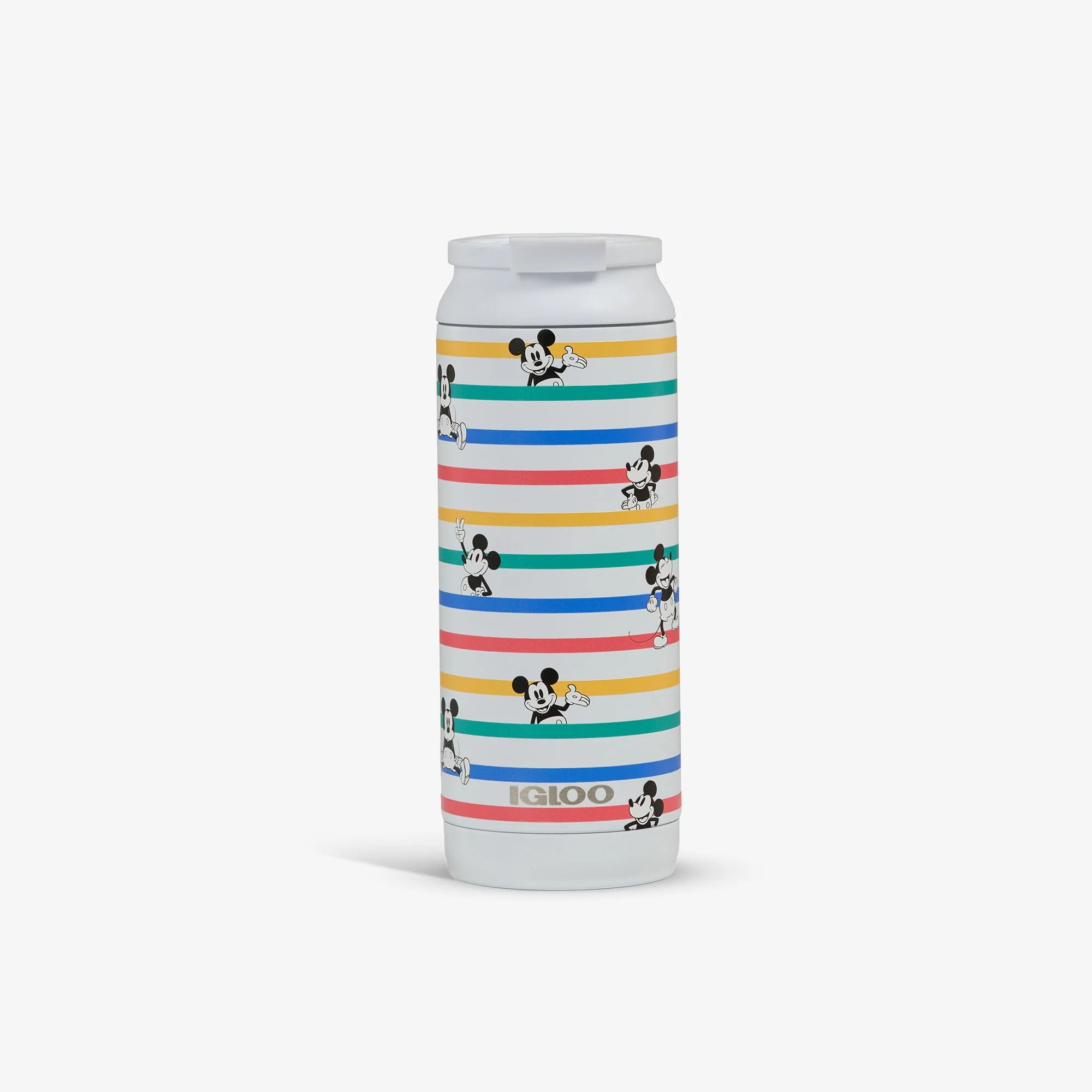 Igloo Outdoor Coolers Disney Mickey Mouse Stripe 16 Oz Flip n Sip Tumbler